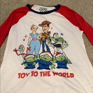 Toy story pajama shirt